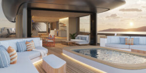 Benetti B.Neos, interior design by FM Architettura