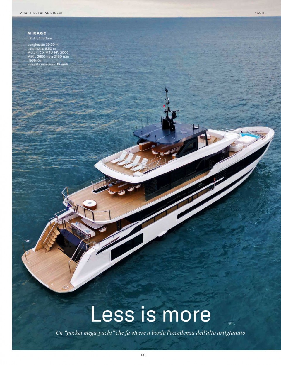 FM Architettura Featured in AD Italia