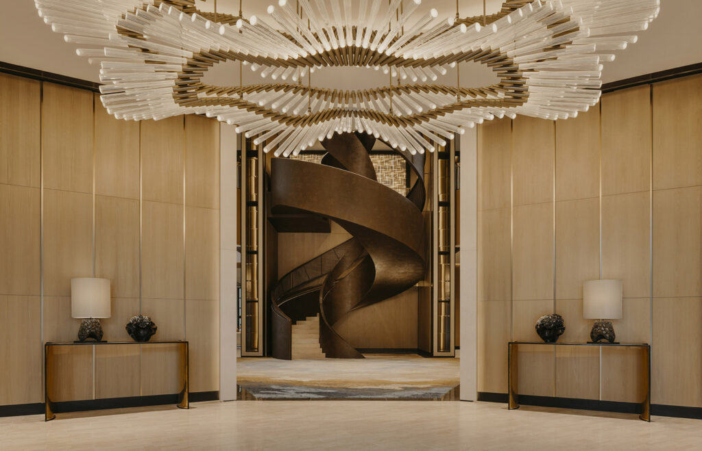 Main Lobby of Aurelia Residences